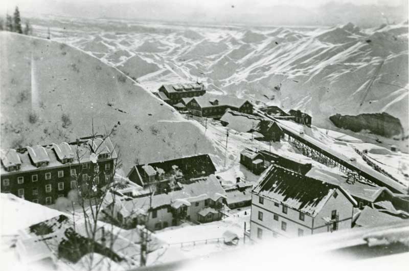 Kennecott in winter 2