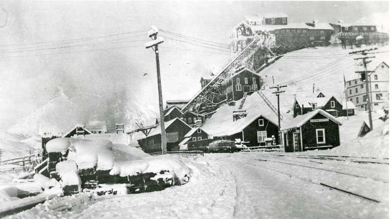 Kennecott in winter 1