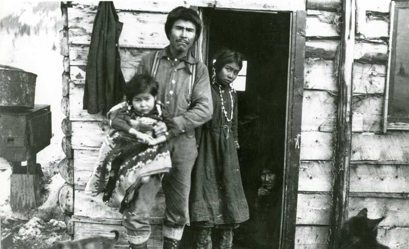 Chitina Indian Family