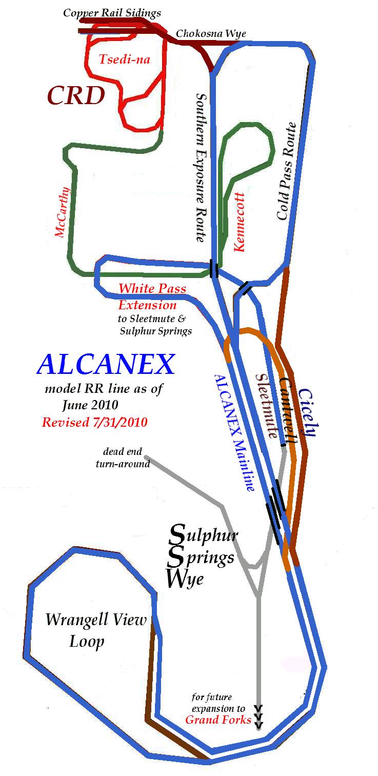 ALCANEX map for Aug 1 2010